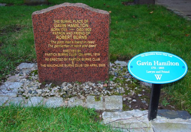 Gavin Hamilton's resting place