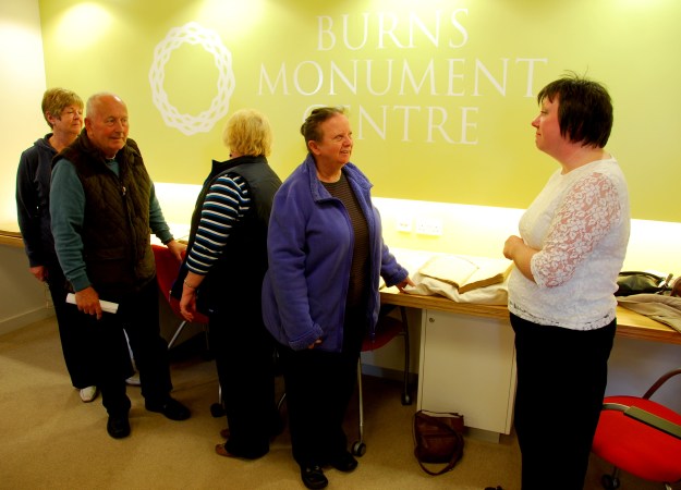 Archivist Christine gives an overview of the archives