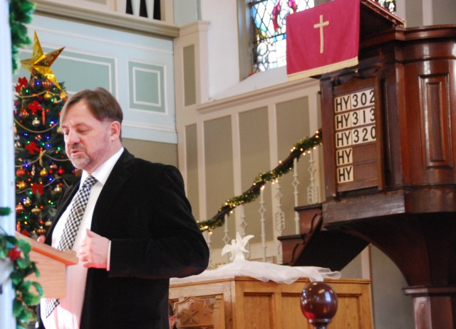 Rab Wilson delivers 'The Kirk's Alarm'