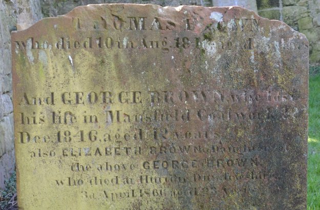 Three generations of the Brown Family - Thomas, George and Elizabeth