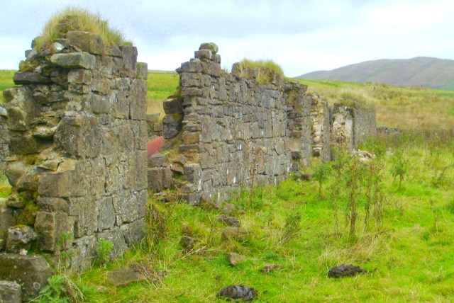 High Linn on the upper reaches of Mansfield Burn