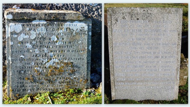 Two Paterson Headstones