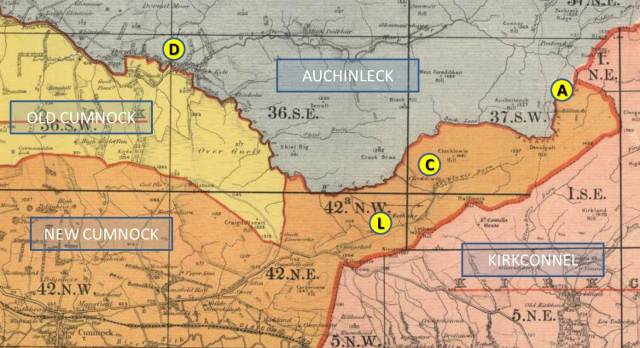 Maps courtesy of National Library of Scotland